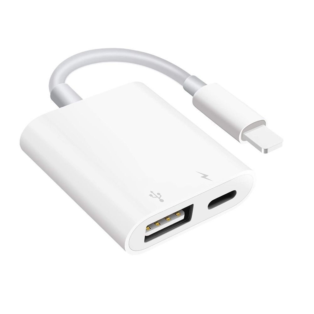 NIB USB Camera Adapter with Charging Port